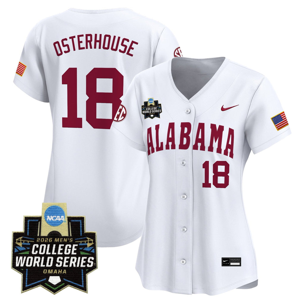 Women's Alabama Crimson Tide 2026 World Series Vapor Premier Limited Jersey - All Stitched