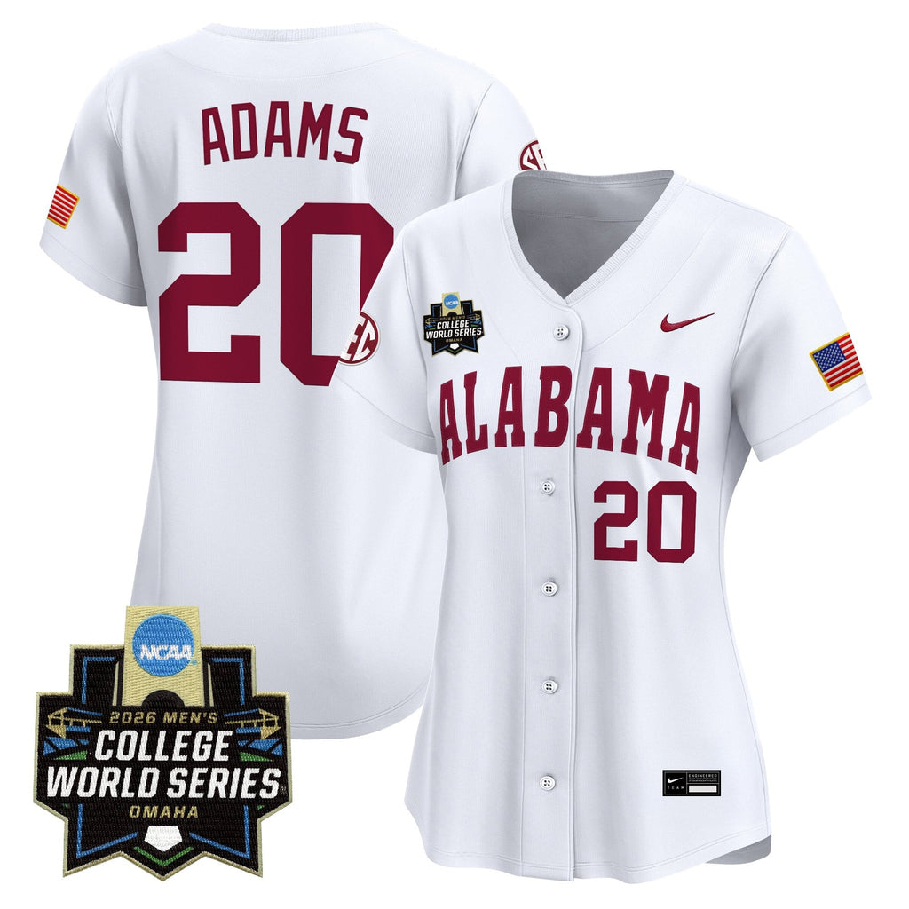 Women's Alabama Crimson Tide 2026 World Series Vapor Premier Limited Jersey - All Stitched