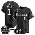 Men's Oklahoma Sooners 2026 World Series Vapor Premier Limited Jersey - Gothic Edition - All Stitched
