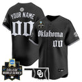 Oklahoma Sooners 2026 World Series Vapor Premier Limited Custom Jersey - Gothic Edition - All Stitched