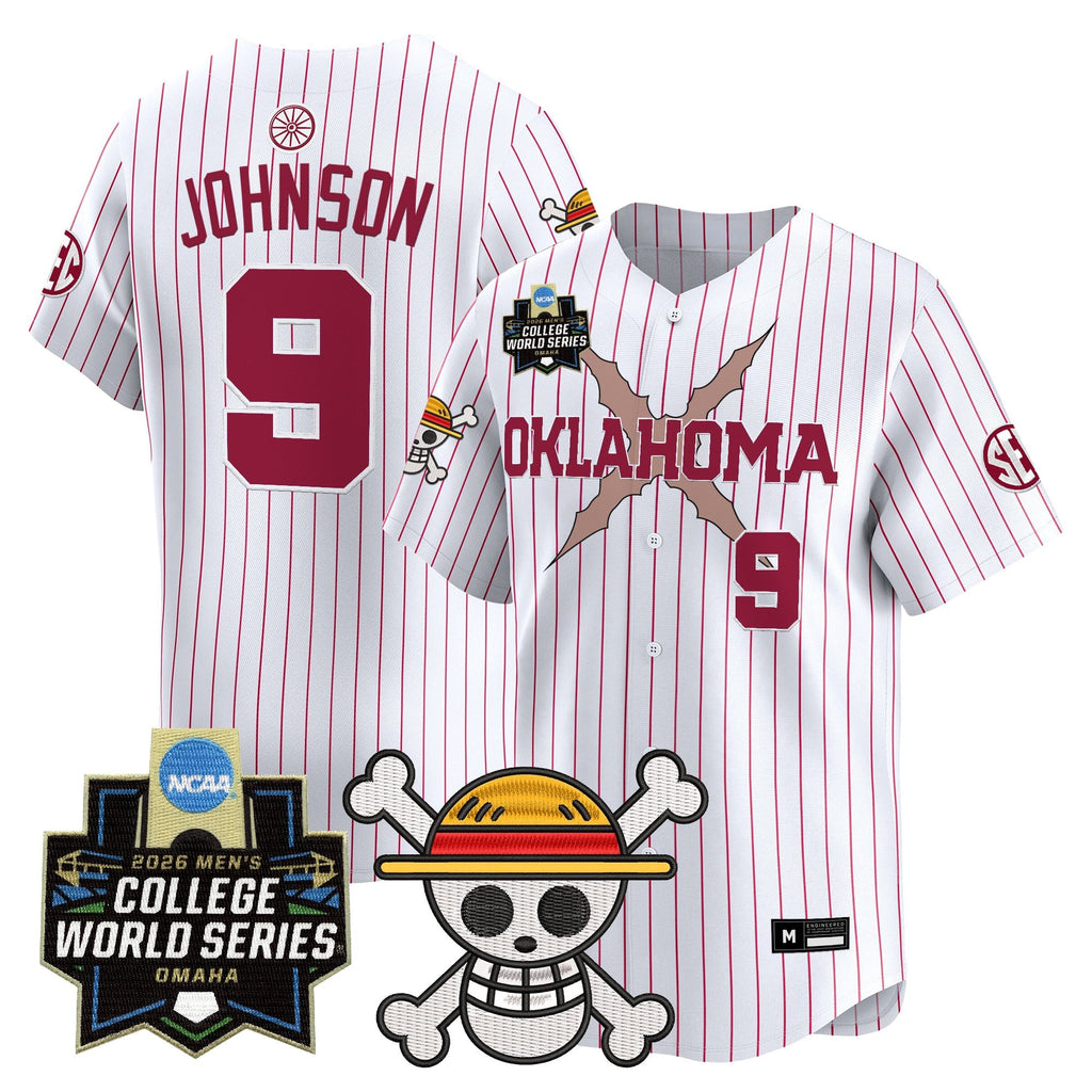 Men's Oklahoma Sooners 2026 World Series x One Piece Vapor Premier Limited Jersey - All Stitched
