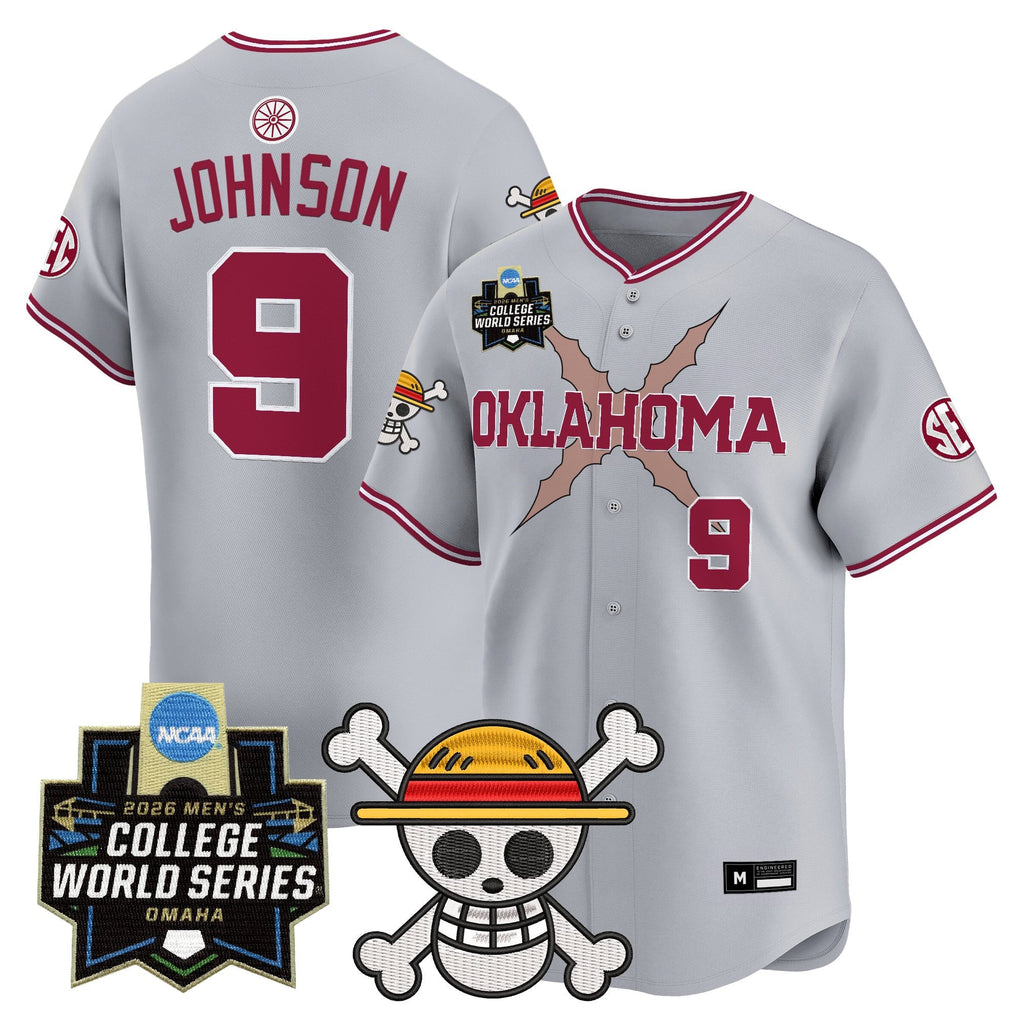 Men's Oklahoma Sooners 2026 World Series x One Piece Vapor Premier Limited Jersey - All Stitched