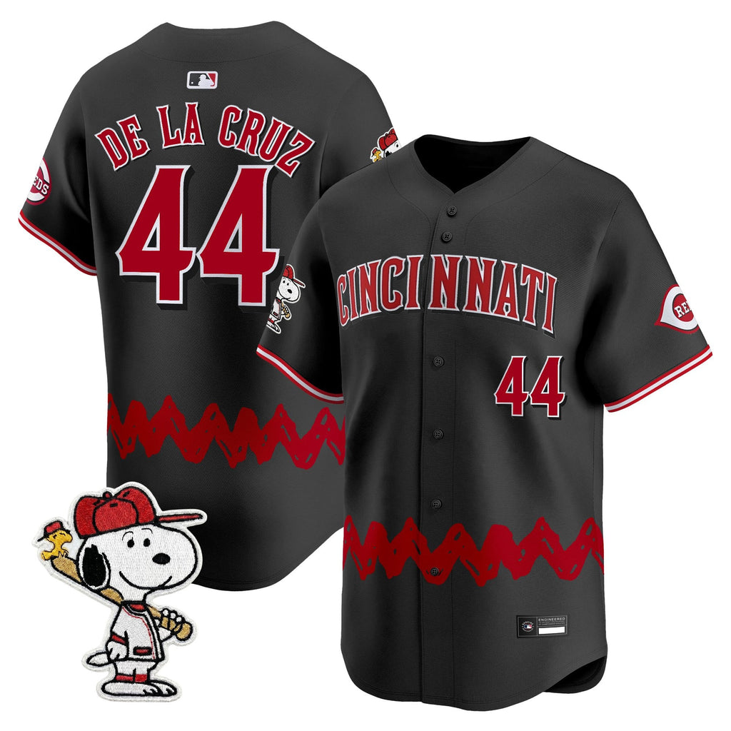 Men's Cincinnati Reds x Peanuts Vapor Premier Limited Jersey - Stitched