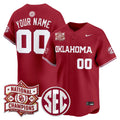 Oklahoma Sooners 2026 National Champions Patch Vapor Premier Limited Custom Jersey - All Stitched