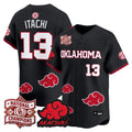 Oklahoma Sooners 2026 National Champions Patch x Naruto "Akatsuki Edition" Vapor Premier Limited Jersey - All Stitched
